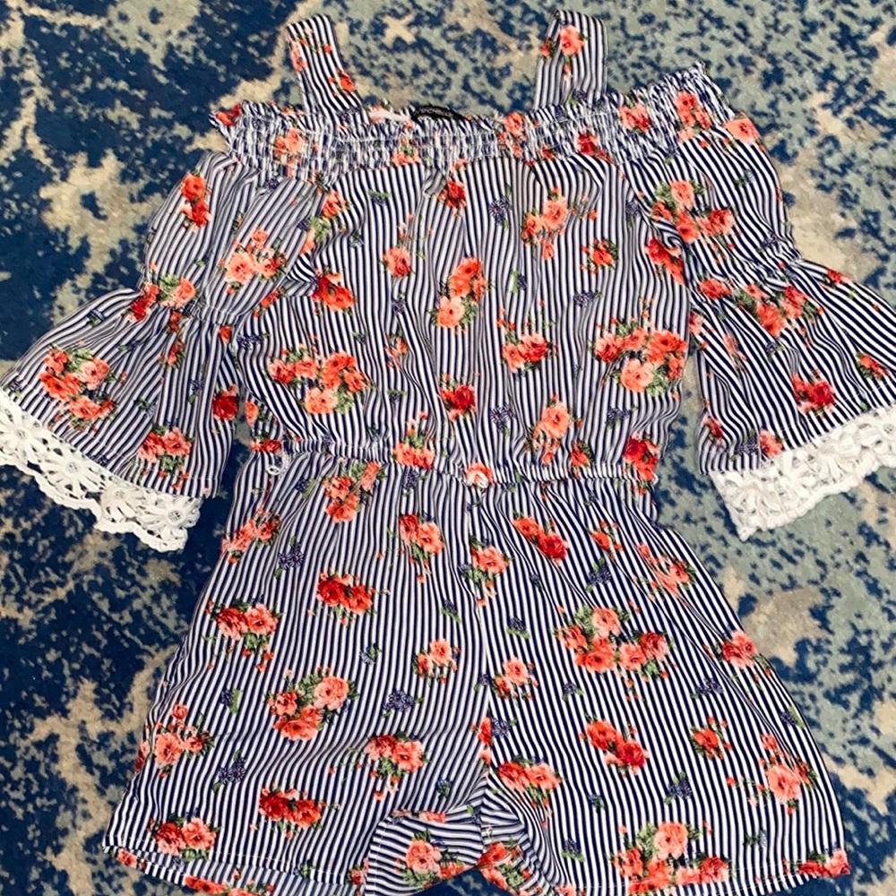 Rose romper size medium!